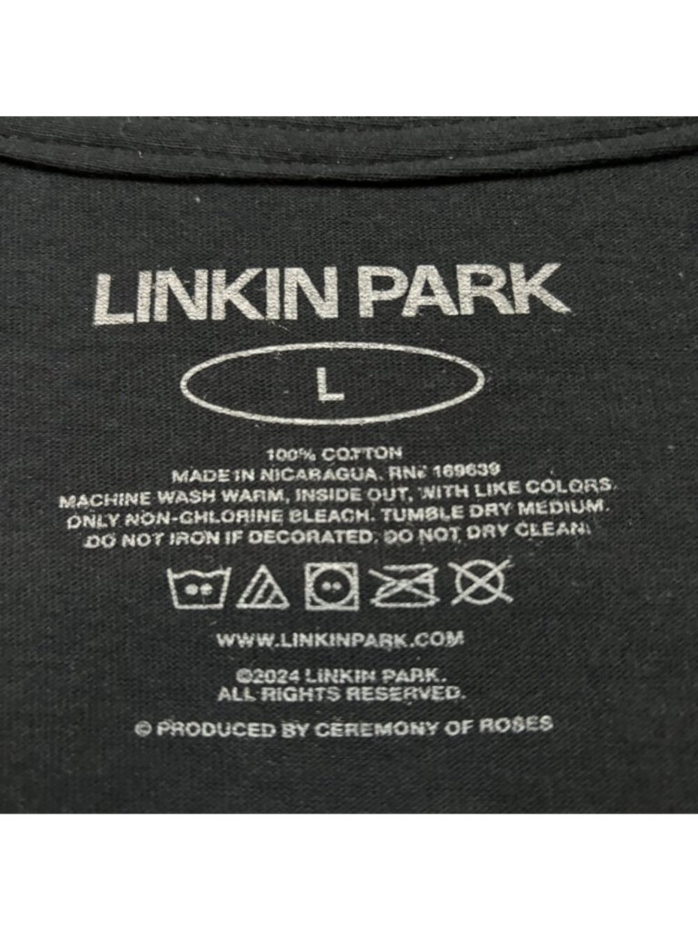 Linkin Park Hybrid Theory Rock Band T-Shirt Size Large - Picture 4 of 4